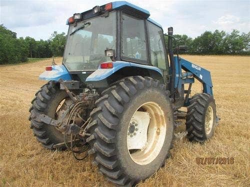 1998 Used New Holland TS110 Tractor parts.