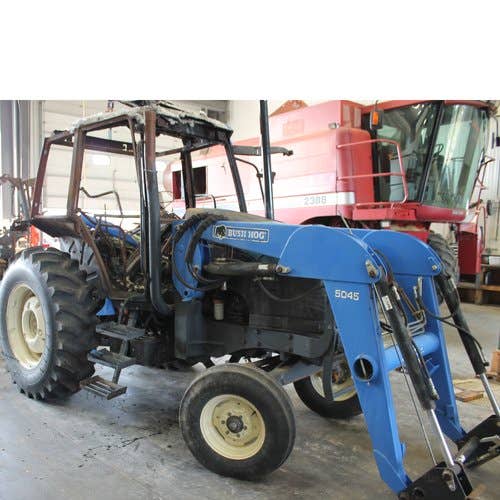 2002 Used New Holland TS110 Tractor parts.