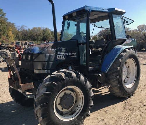 Used New Holland TS110 Tractor parts.