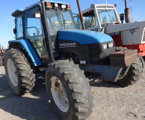 Used New Holland TS110 Tractor parts.