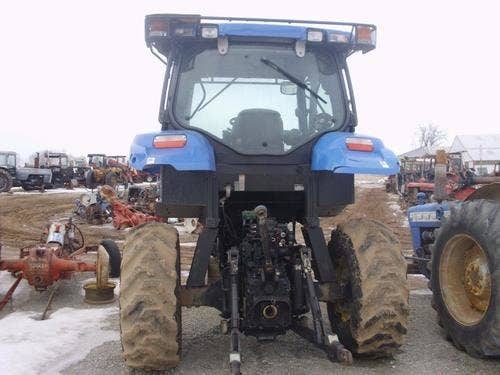 Used New Holland Ts125a Tractor parts.