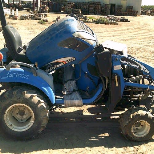 Used New Holland TZ25 Tractor Parts Used New Holland TZ25 Tractor Parts