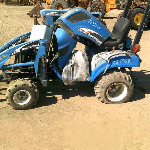 Used New Holland TZ25 Tractor parts.
