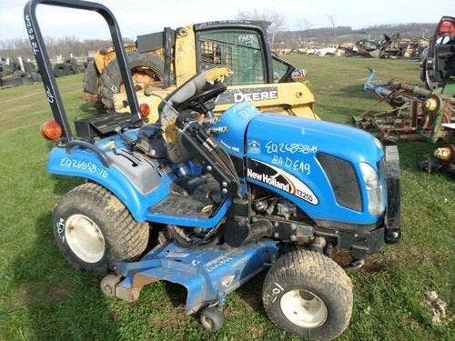 Used New Holland Tz25da Tractor parts.