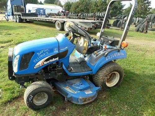 Used New Holland Tz25da Tractor parts.