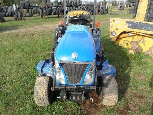 Used New Holland Tz25da Tractor parts.