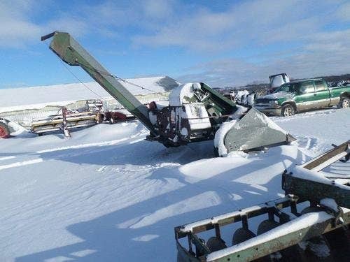 Used New Idea 324 Harvester parts.