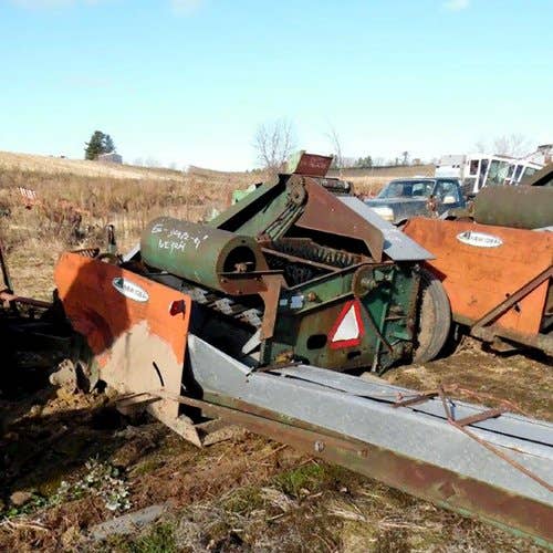 Used New Idea 324 Harvester parts.