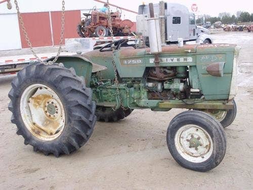 Used Oliver 1250 Tractor parts.