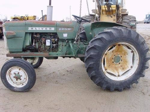 Used Oliver 1250 Tractor parts.