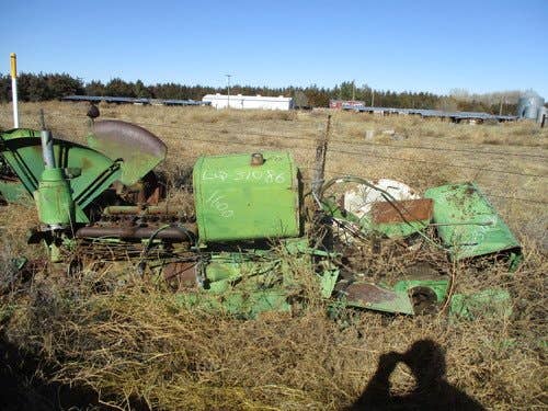 Used Oliver 1600 Tractor parts.