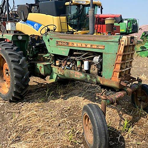 1963 Used Oliver 1600 Tractor parts.