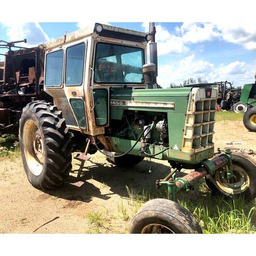 1968 Used Oliver 1650 Tractor parts.