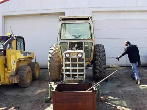 Used Oliver 1755 Tractor parts.