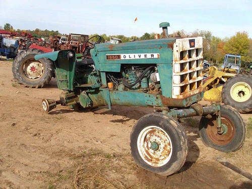 Used Oliver 1850 Tractor parts.