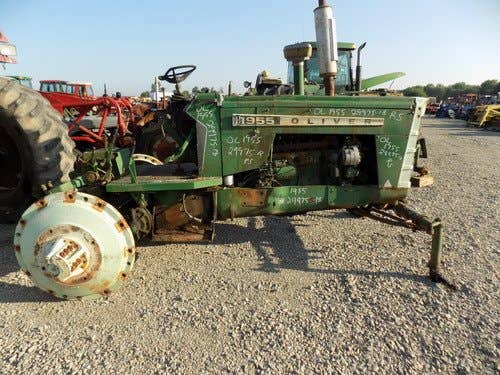 Used Oliver 1955 Tractor parts.