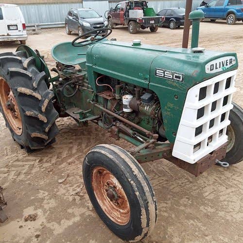 Used Oliver 550 Tractor parts.