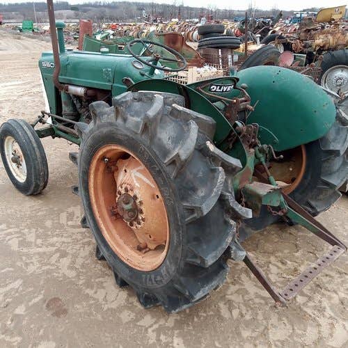 Used Oliver 550 Tractor parts.
