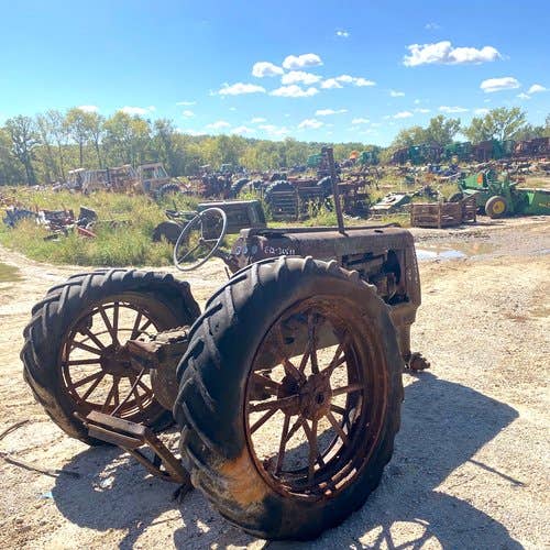 Used Oliver 70 Tractor parts.