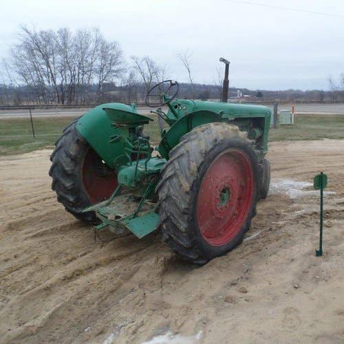 1952 Used Oliver 77 Tractor parts.