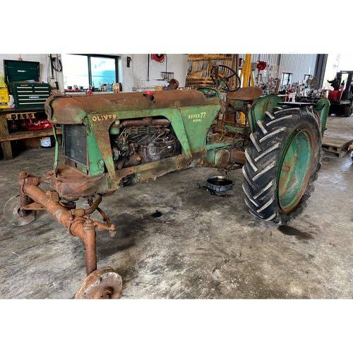 Used Oliver 77 Tractor parts.