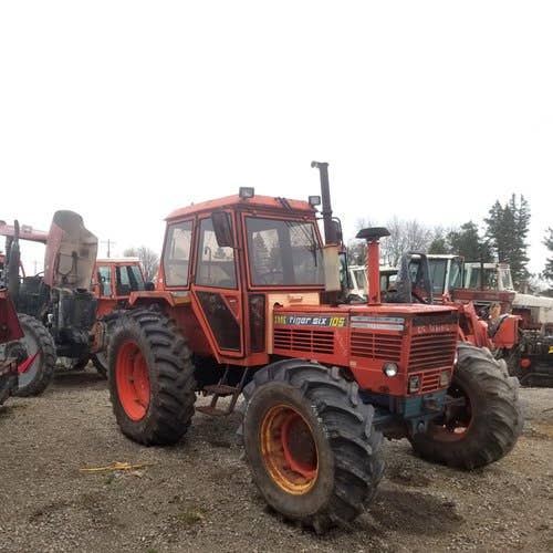 Used Same Tiger Six 105 Tractor parts.