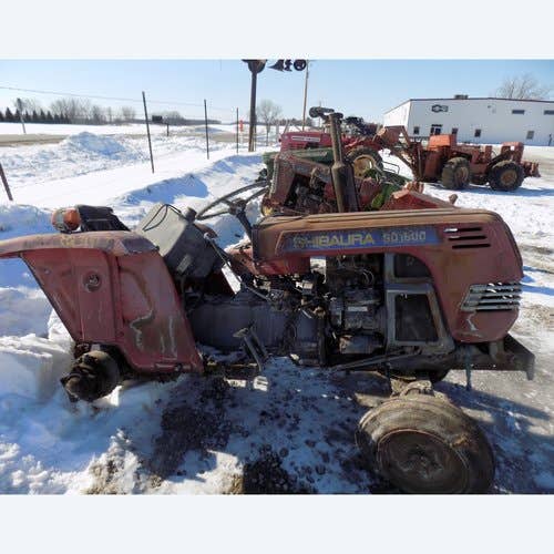 Used Shibaura SD1800 Tractor parts.