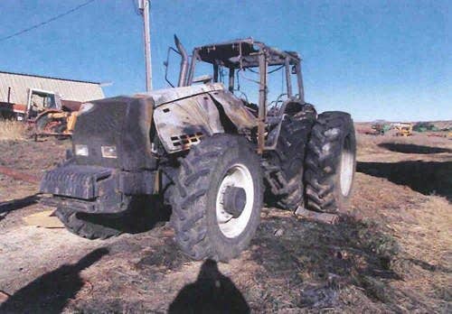2000 Used Valtra 8550 Tractor parts.