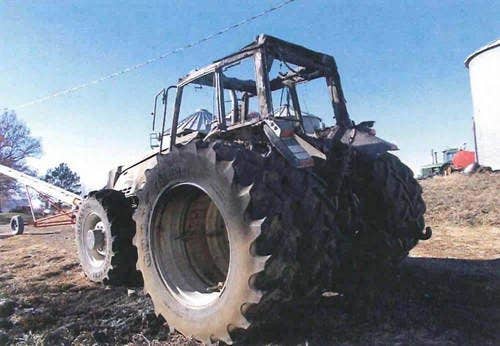 2000 Used Valtra 8550 Tractor parts.