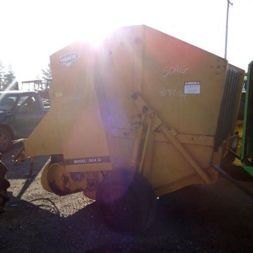 Used Vermeer 504g Baler parts.