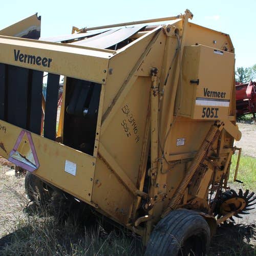 Used Vermeer 505I Baler parts.