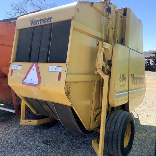 Used Vermeer 604K Baler parts.