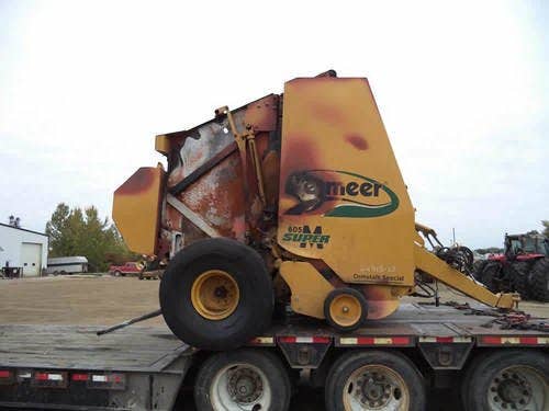 Used Vermeer 605 Super M Baler parts.