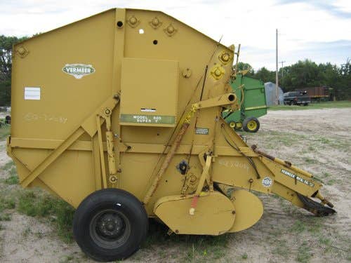 Used Vermeer 605f Baler parts.