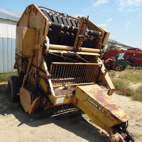 Used Vermeer 605F Baler parts.