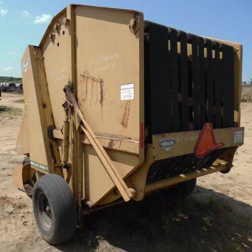 Used Vermeer 605F Baler parts.