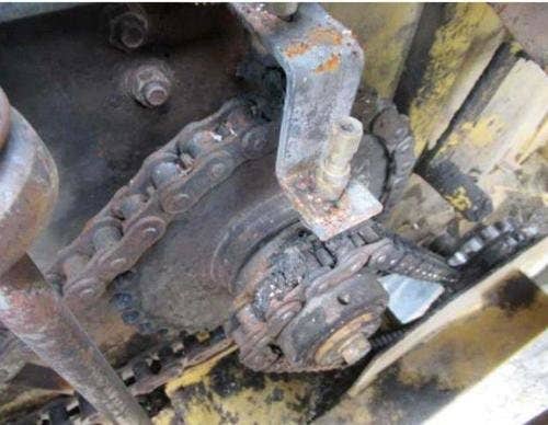 Used Vermeer 605J Baler parts.