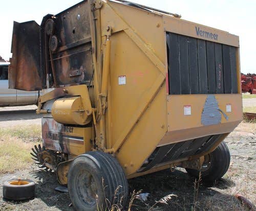 Used Vermeer 605J Baler parts.