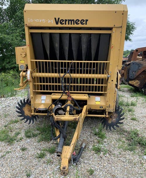 Used Vermeer 605J Baler parts.