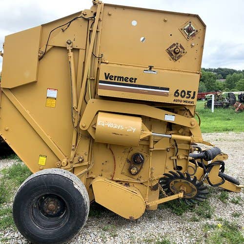 Used Vermeer 605J Baler parts.