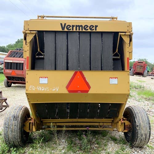 Used Vermeer 605J Baler parts.
