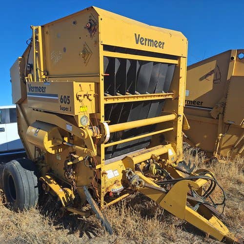 Used Vermeer 605J Baler parts.