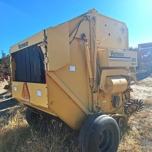 Used Vermeer 605J Baler parts.
