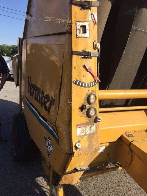 Used Vermeer 605K Baler parts.