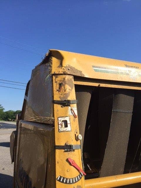 Used Vermeer 605K Baler parts.