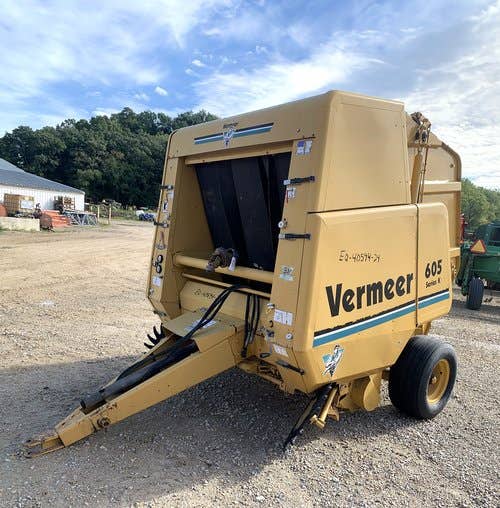 Used Vermeer 605K Baler parts.