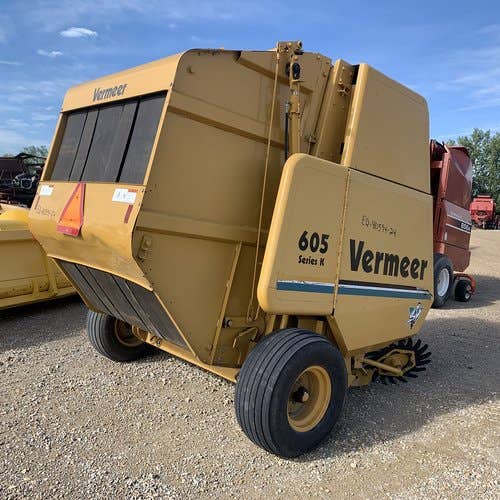 Used Vermeer 605K Baler parts.
