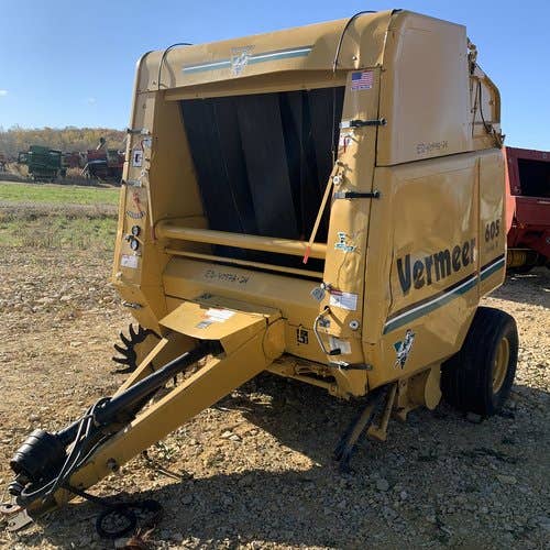 Used Vermeer 605K Baler parts.