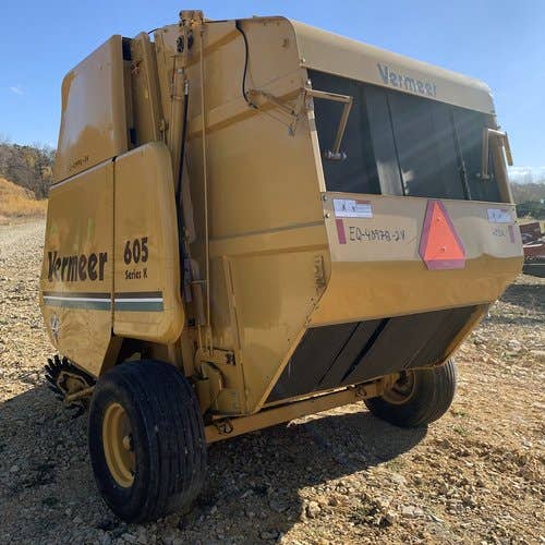 Used Vermeer 605K Baler parts.