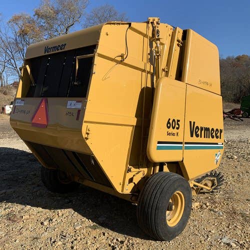 Used Vermeer 605K Baler parts.